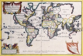 1724r. - Antique Maps of the World