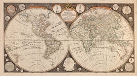 1799r. - A New Map of the World