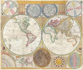1794r. - A General Map of World