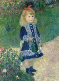 Auguste Renoir - Dziewczynka z konewką (A Girl with a Watering Can)