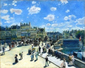 Auguste Renoir -  Pont Neuf, Paryż