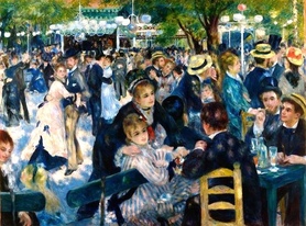 Auguste Renoir - Bal w Le Moulin de la Galette