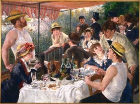 Auguste Renoir - Śniadanie wioślarzy (Luncheon of the Boating Party)