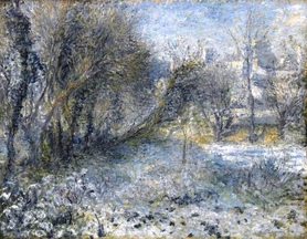 Auguste Renoir -  Ośnieżony Krajobraz (Snow-covered Landscape)