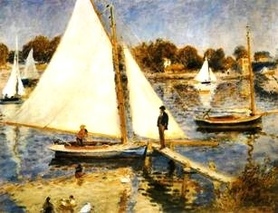 Auguste Renoir - Sekwana w Argenteuil (La Seine à Argenteuil)