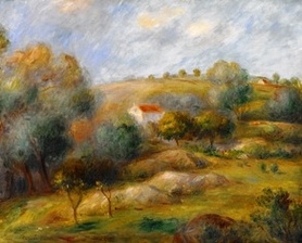 Auguste Renoir - Wiosna w Essoyes (Springtime in  Essoyes)