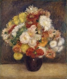 Auguste Renoir - Bukiet z chryzantemami (Bouquet of Chrysanthemums)