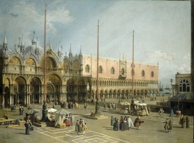 Canaletto -  Plac Świętego Marka w Wenecji (The Square of Saint Mark's, Venice)