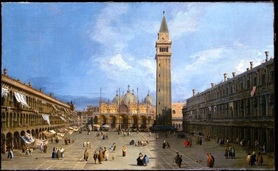 Canaletto - Plac Św. Marka (Piazza San Marco)