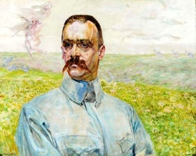 Jacek Malczewski - Portret brygadiera Józefa Piłsudskiego