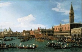 Canaletto - Powrót z '' Il Bucintoro