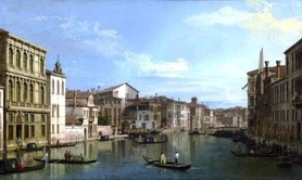 Canaletto - The Grand Canal in Venice from Palazzo Flangini to Campo San Marco