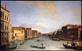 Canaletto -  Widok na Canal Grande