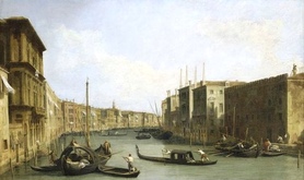 Canaletto - Widok na Canal Grande