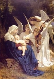 W. A. Bouguereau -  Śpiew aniołów
