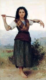 W. A. Bouguereau - Mała Pasterka