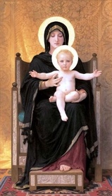 W. A. Bouguereau -  Madonna z Dzieciątkiem