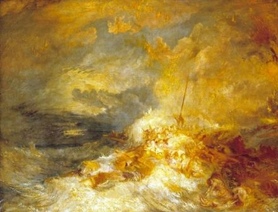 W. Turner - Katastrofa na morzu