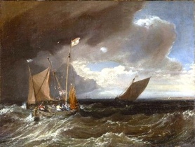 W. Turner - Szkwał