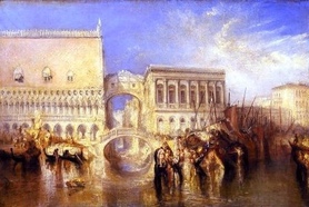 W. Turner - Wenecja, Most Westchnień 