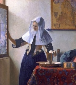 J. Vermeer - Kobieta z dzbanem 