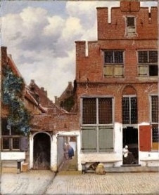 J. Vermeer - Uliczka 