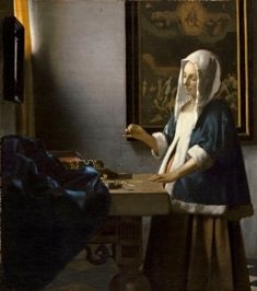 J. Vermeer - Ważąca perły