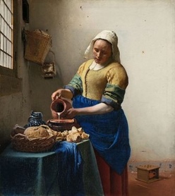 J. Vermeer - Mleczarka