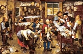 Pieter Bruegel - Biuro podatkowe