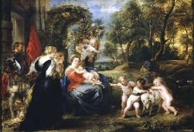 P. Rubens - Odpoczynek w czasie ucieczki do Egiptu