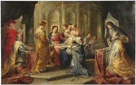 P. Rubens - Ornat Świętego Ildefonsa