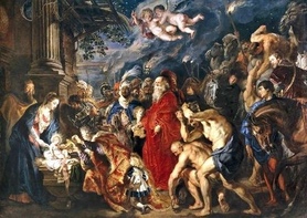 P. Rubens - Pokłon Trzech Króli