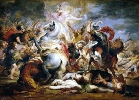 P. Rubens - Śmierć konsula Decjusza