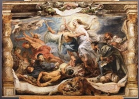 P. Rubens - Zwycięstwo prawdy nad herezją