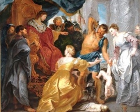 P. Rubens - Wyrok Salomona