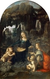 Leonardo da Vinci - Madonna w grocie I