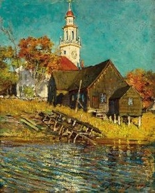 Abbott Fuller Graves - Kościół w Kennebunkport