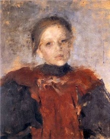 Olga Boznańska - Portret dziewczynki