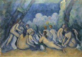 Paul Cézanne -  Kąpiący