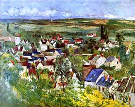 Paul Cézanne - Widok Auvers