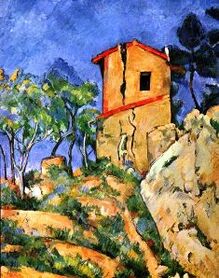 Paul Cézanne - Dom z popękanymi ścianami