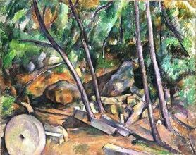 Paul Cézanne - Kamień młyński