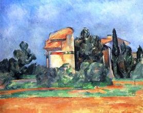 Paul Cézanne - Gołąb w Bellevue