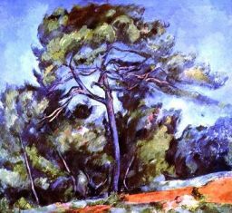 Paul Cézanne - Duża sosna