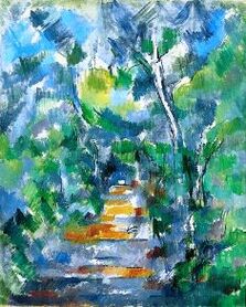 Paul Cézanne - Ścieżka do Czarnego Zamku