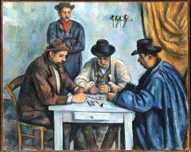 Paul Cézanne - Gracze w karty