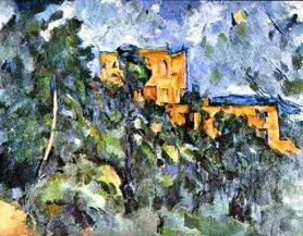 Paul Cézanne - Czarny Zamek