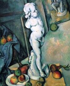Paul Cézanne - Martwa natura z Kupidynem