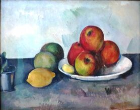 Paul Cézanne - Martwa natura z jabłkami