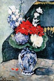 Paul Cézanne - Wazon z kwiatami